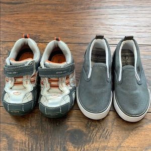 SET OF TWO- stride rite and Cherokee sz 7 toddler
